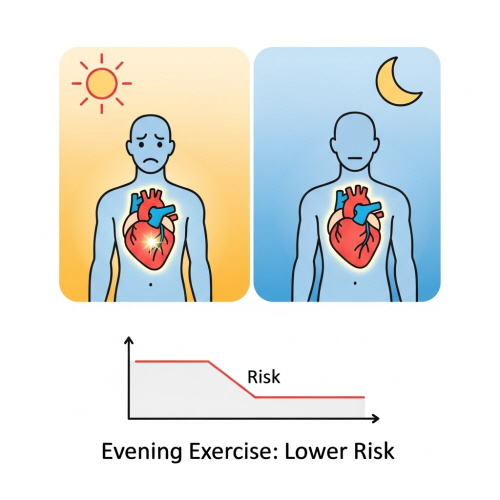 저녁 운동이 심장 건강에 가장 좋은 이유