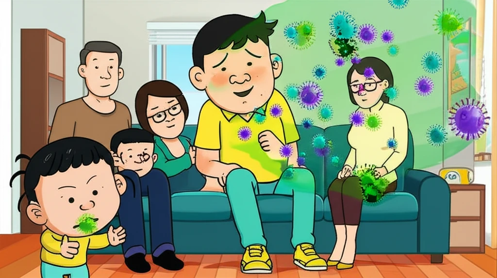 B형 독감 전염력 지속 기간 및 항바..