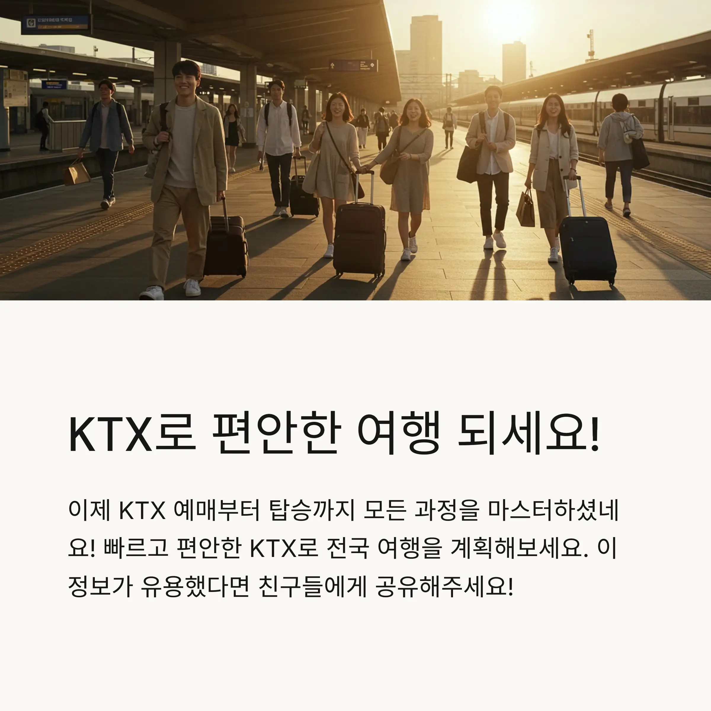 🚄 KTX 소개 및 노선 정보