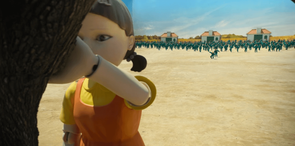 오징어게임 무궁화 꽃이 피었습니다.