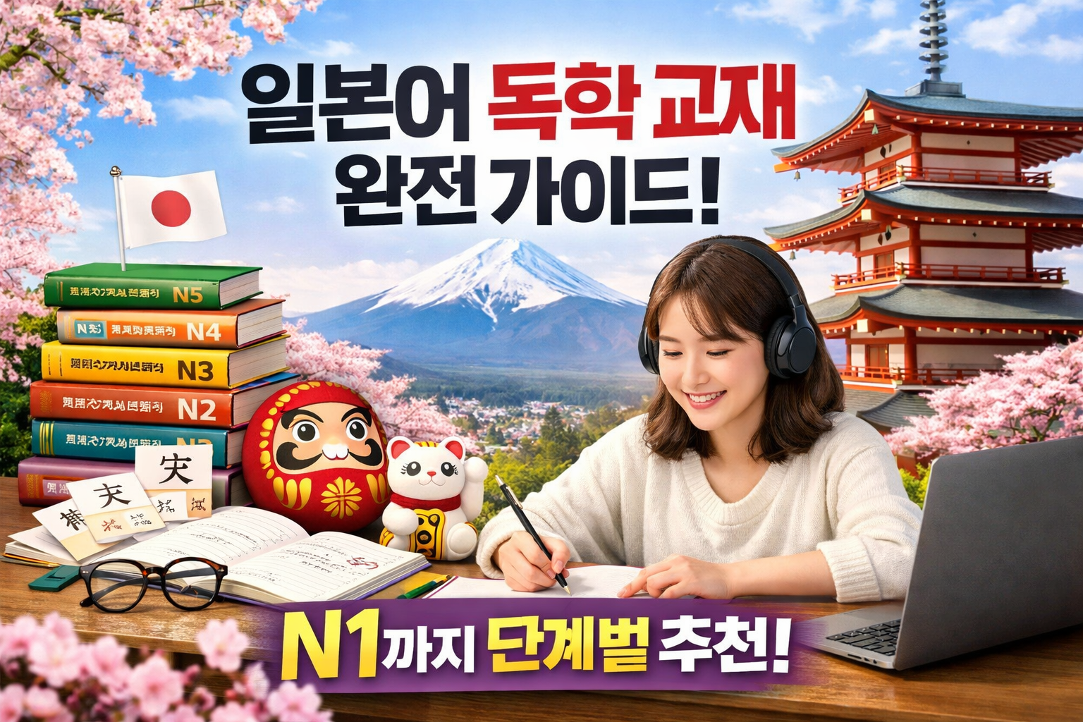 일본어 독학 교재