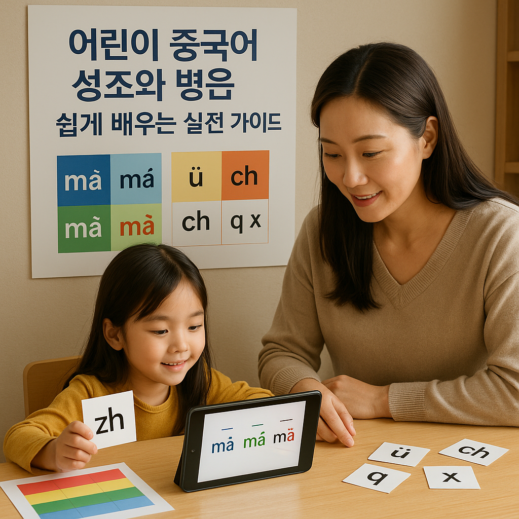 중국어 그림책과 동요로 어린이 어휘력 자연스럽게 키우는 방법