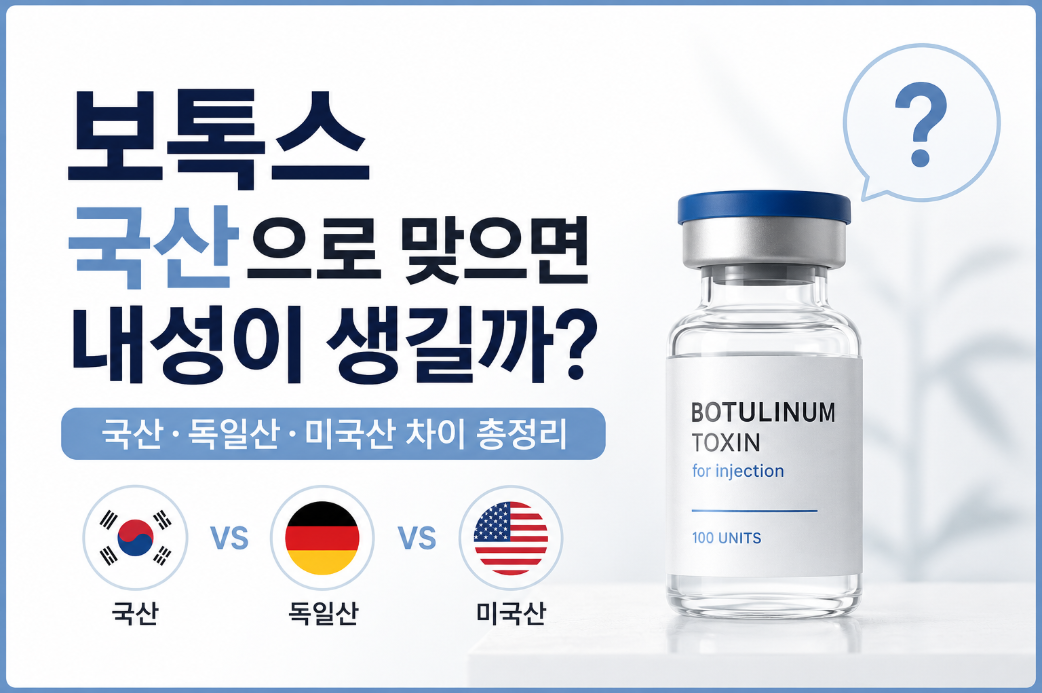 보톡스 국산으로 맞으면 내성이 생길까?