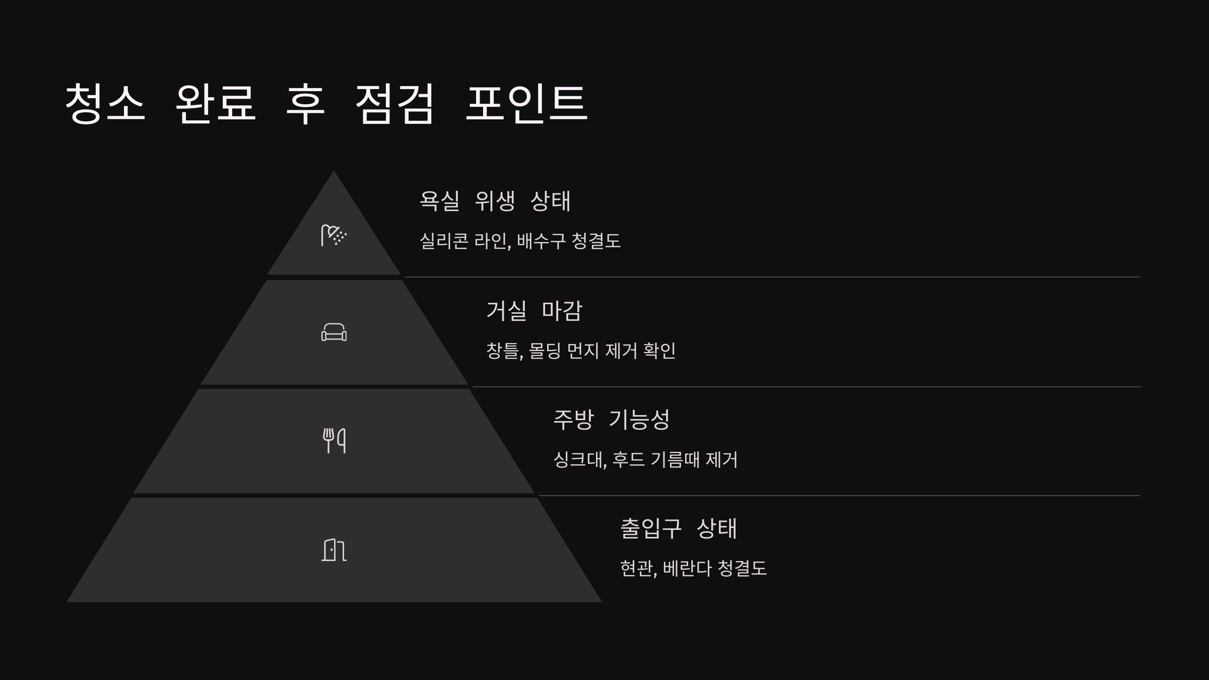 파주 입주청소 후 점검 포인트