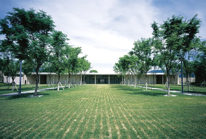 원주 뮤지엄 산 - 웰컴센터앞 주차장