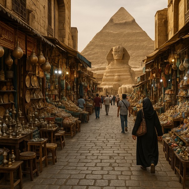 이집트 여행 시장탐방 사진