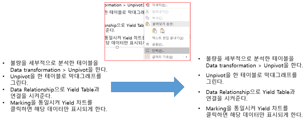 문단 간격 조정