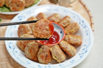 돼지고기 동그랑땡