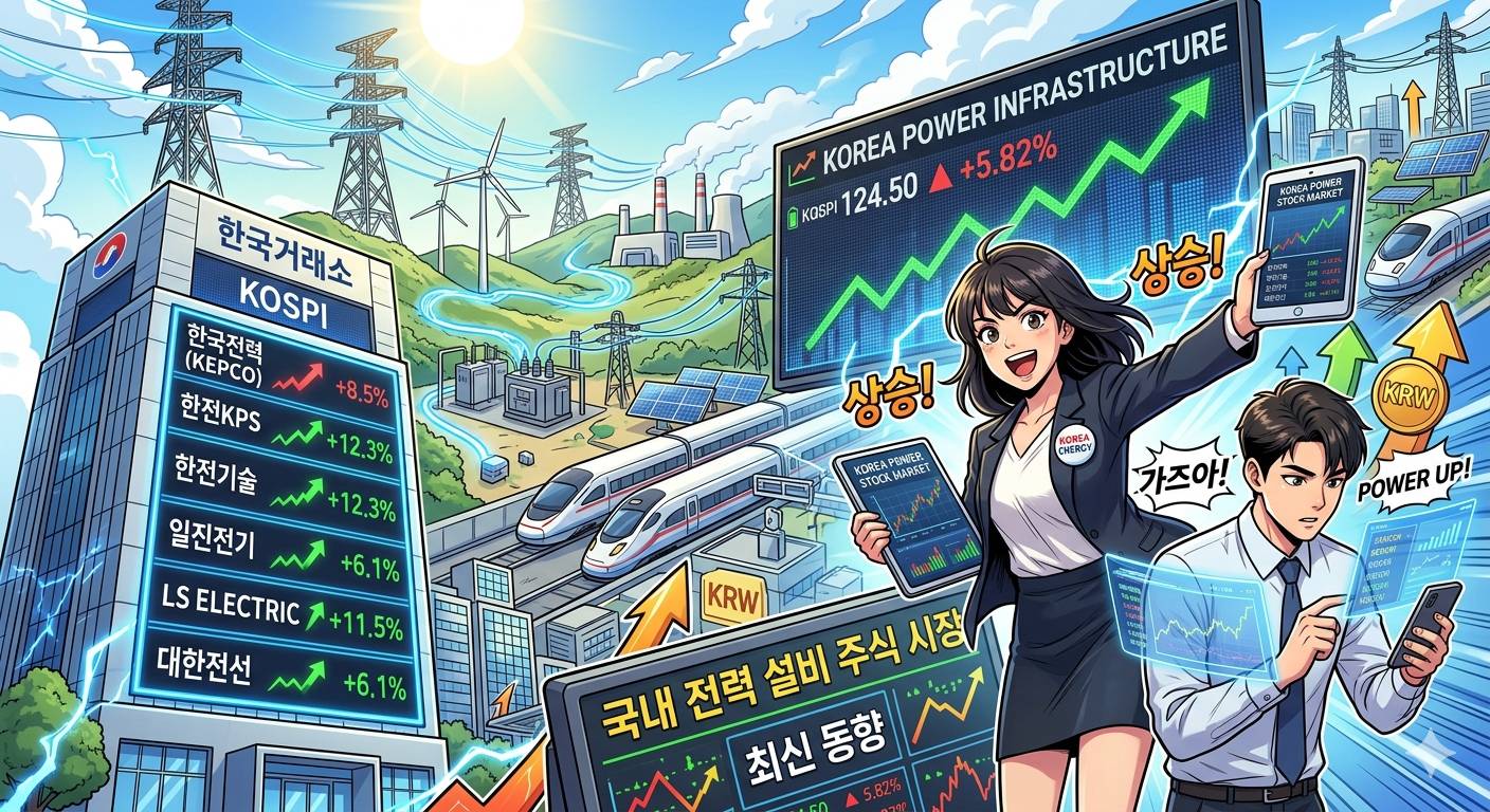 국내 전력 설비 ETF 주식 관련