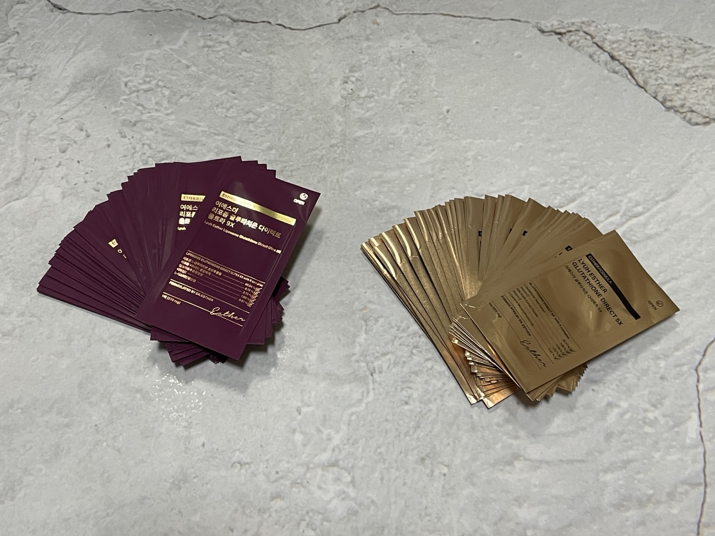 여에스더 글루타치온 비교