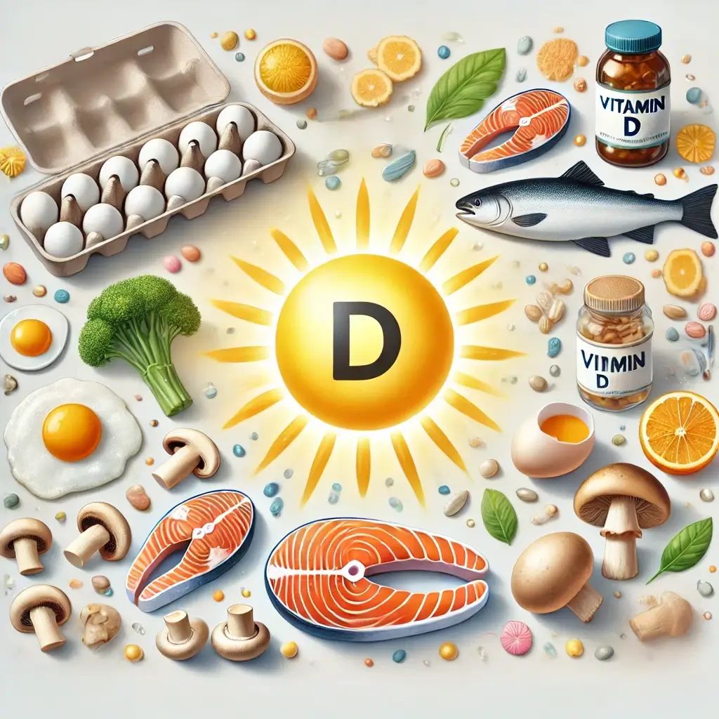 비타민D 가 포함된 음식