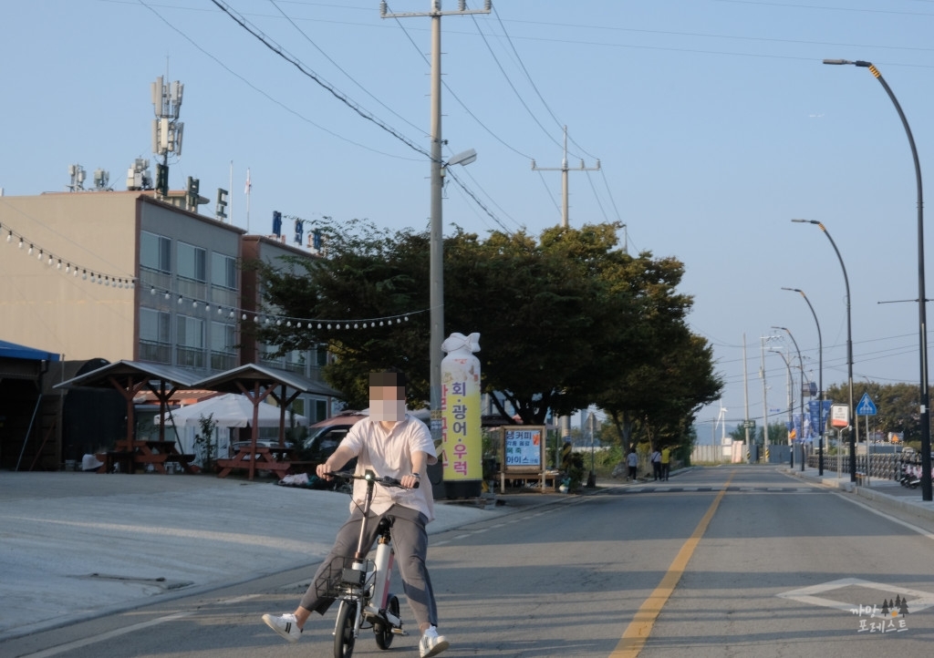 제부도 글램핑 글램비 자전거