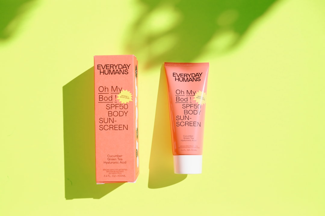 Sunscreen.