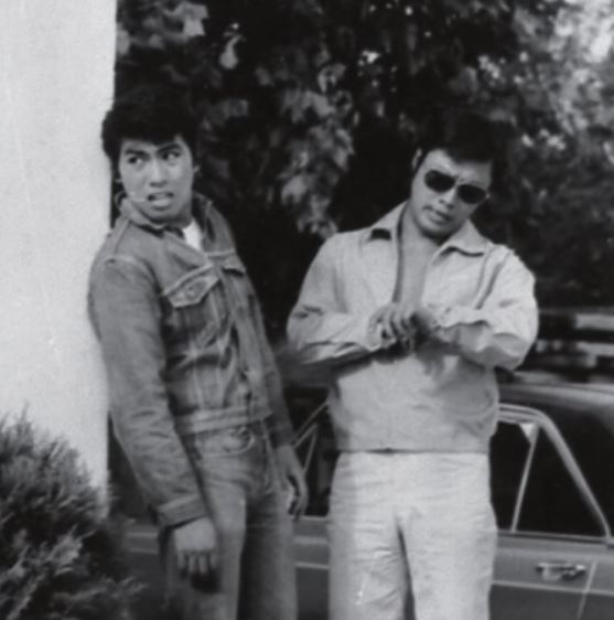 1970년대 트로트계를 대표한 남진과 나훈아의 라이벌 구도 사진