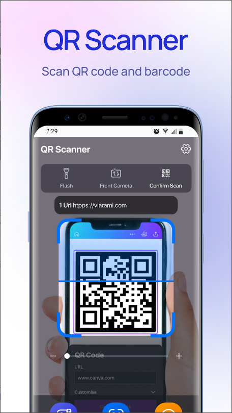 QR코드스캔, Qr Code Scanner, 모든 QR 및 바코드 형식을 지원