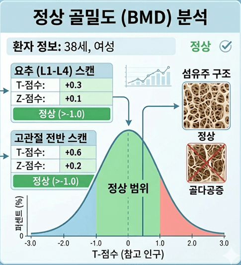 골다공증 수치보는법