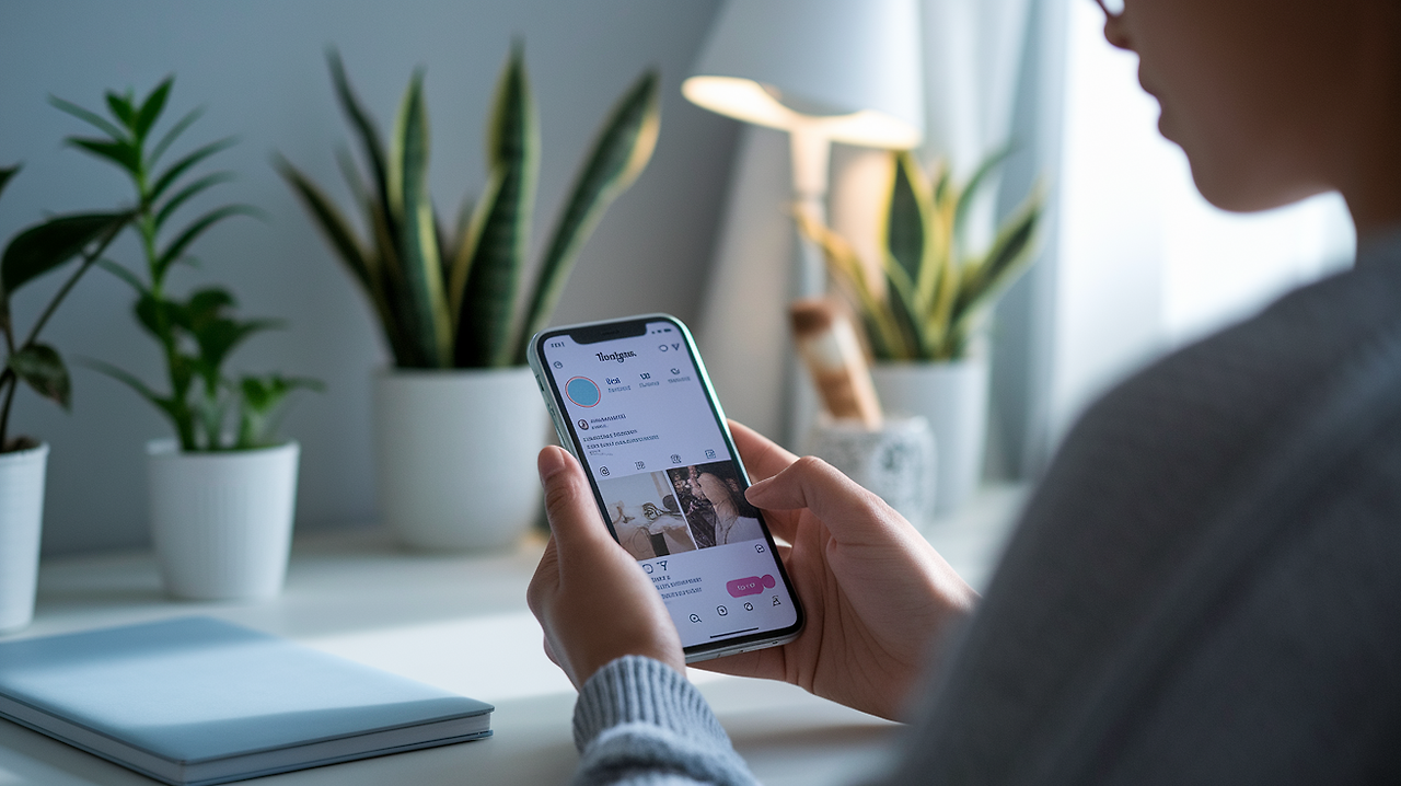 블로그와 인스타그램 연결