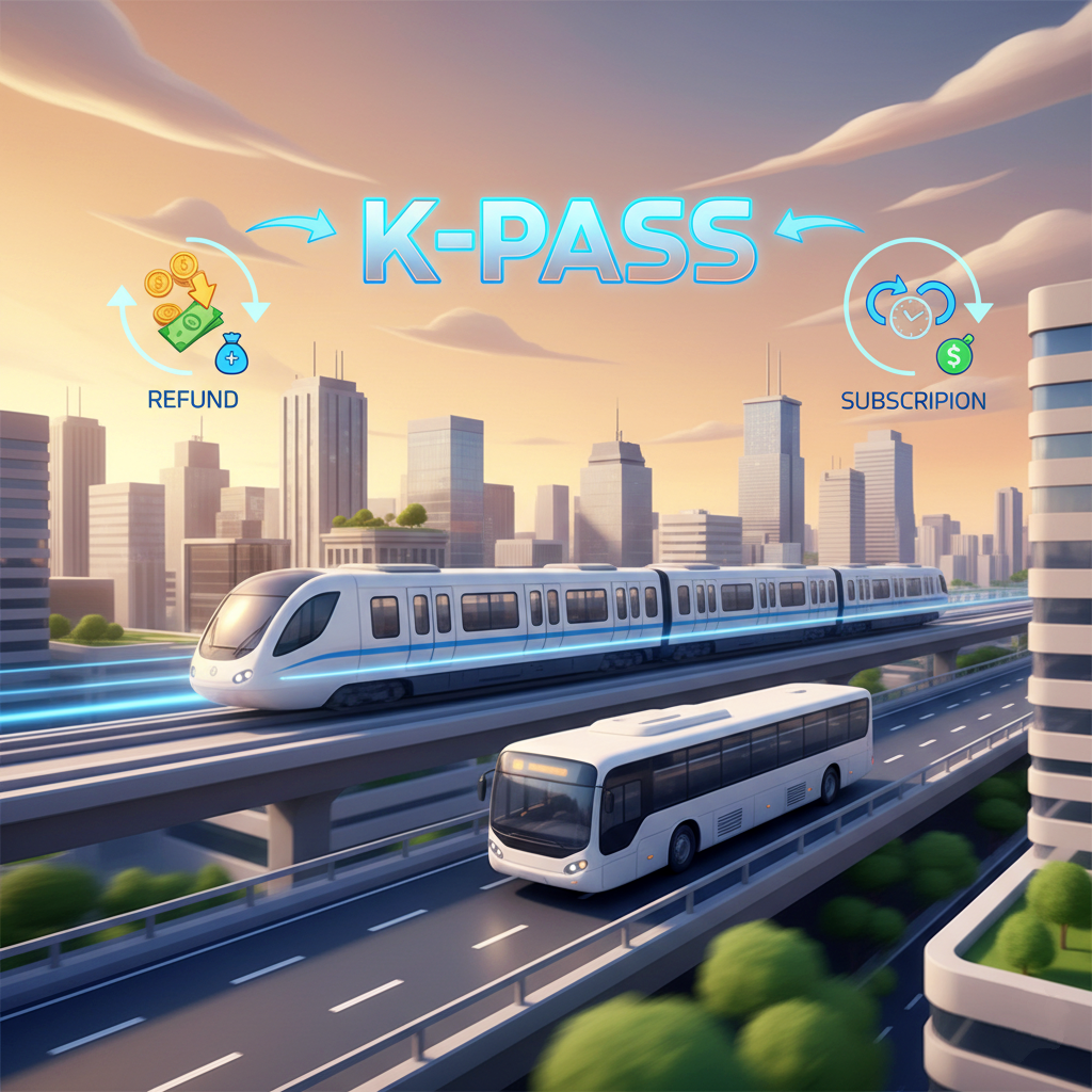 K패스 정액제 관련 이미지