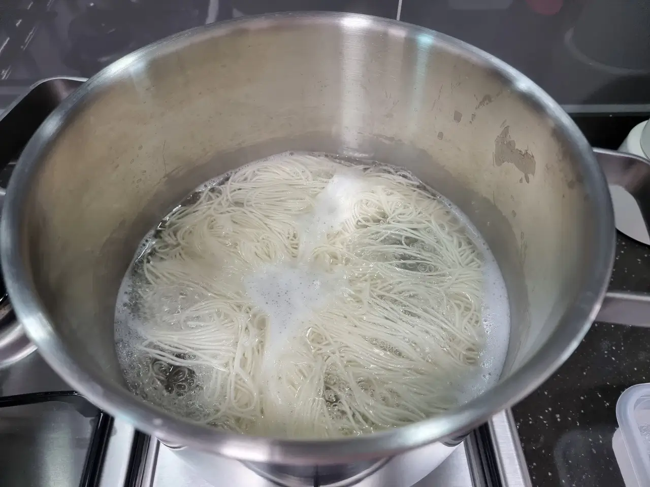 소면 삶기