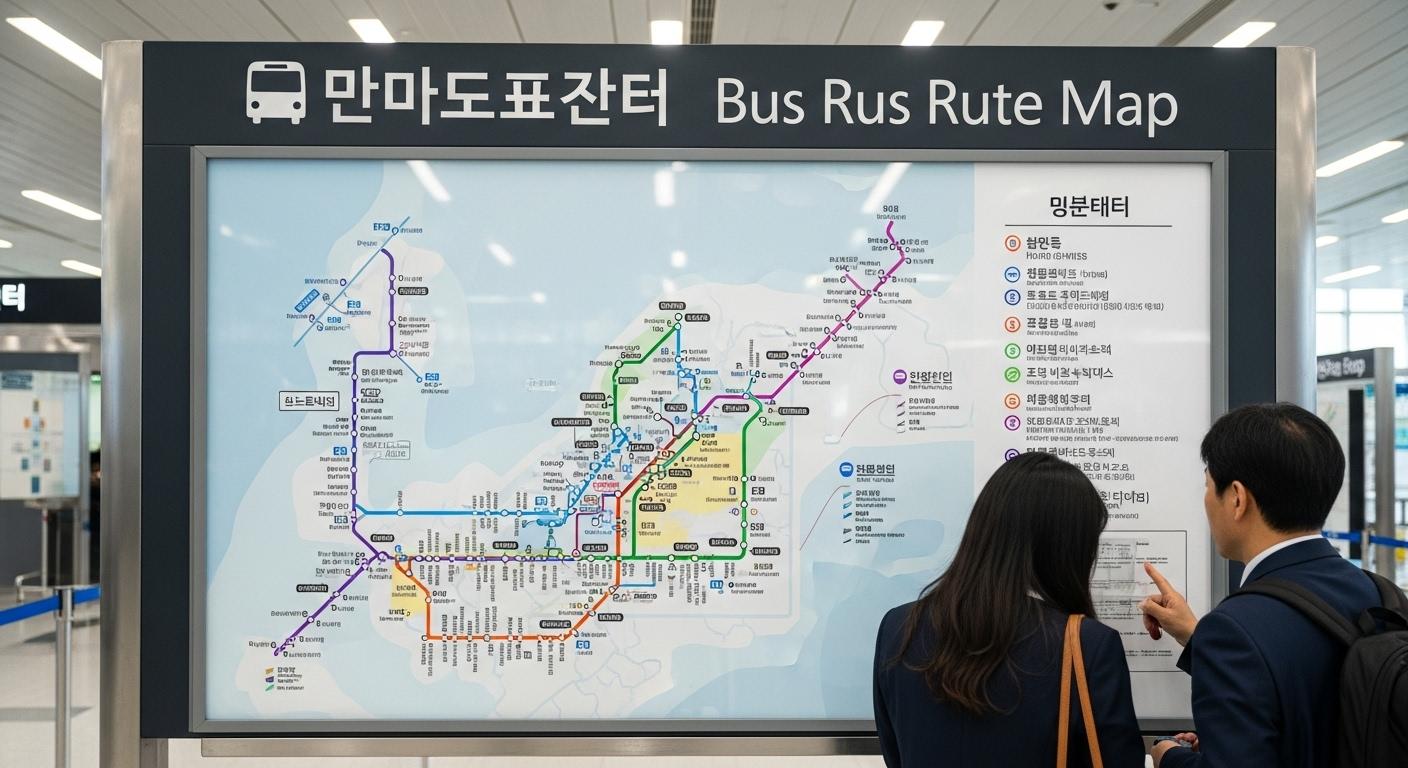 인천공항 버스노선도