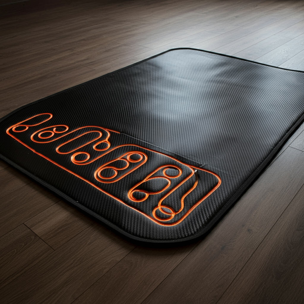 카본-열선 분포