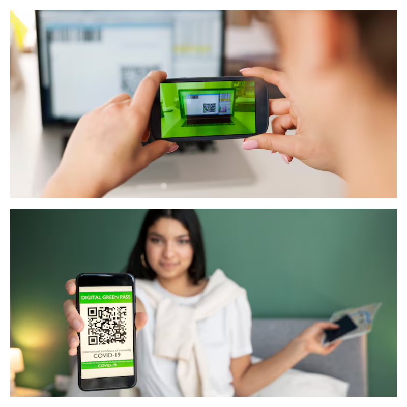 전자출입명부 QR코드