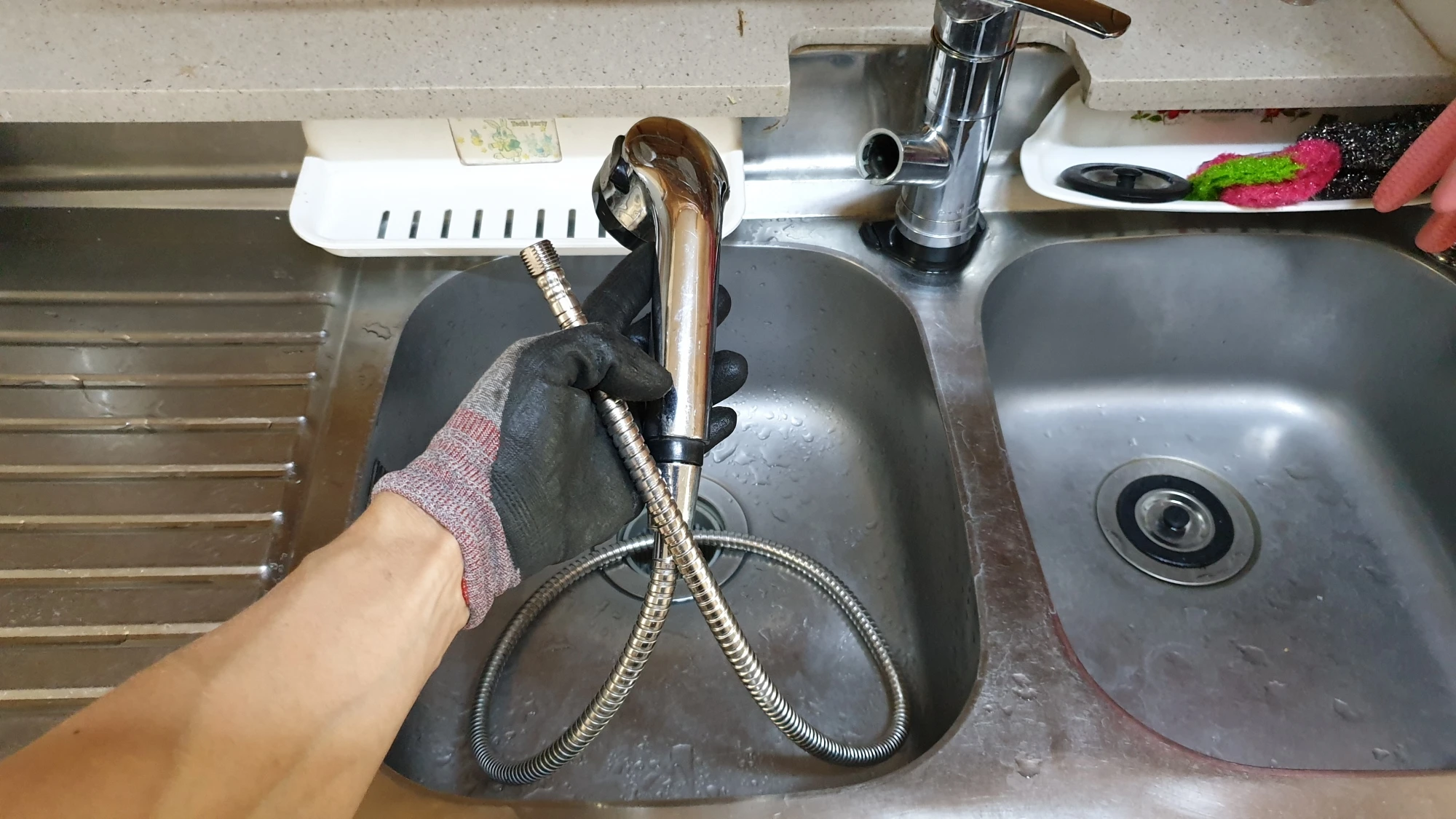 호스 빠진 모습