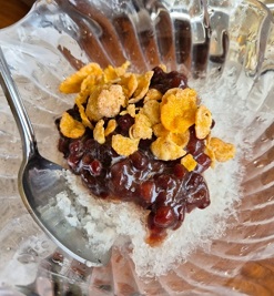 후식-팥빙수