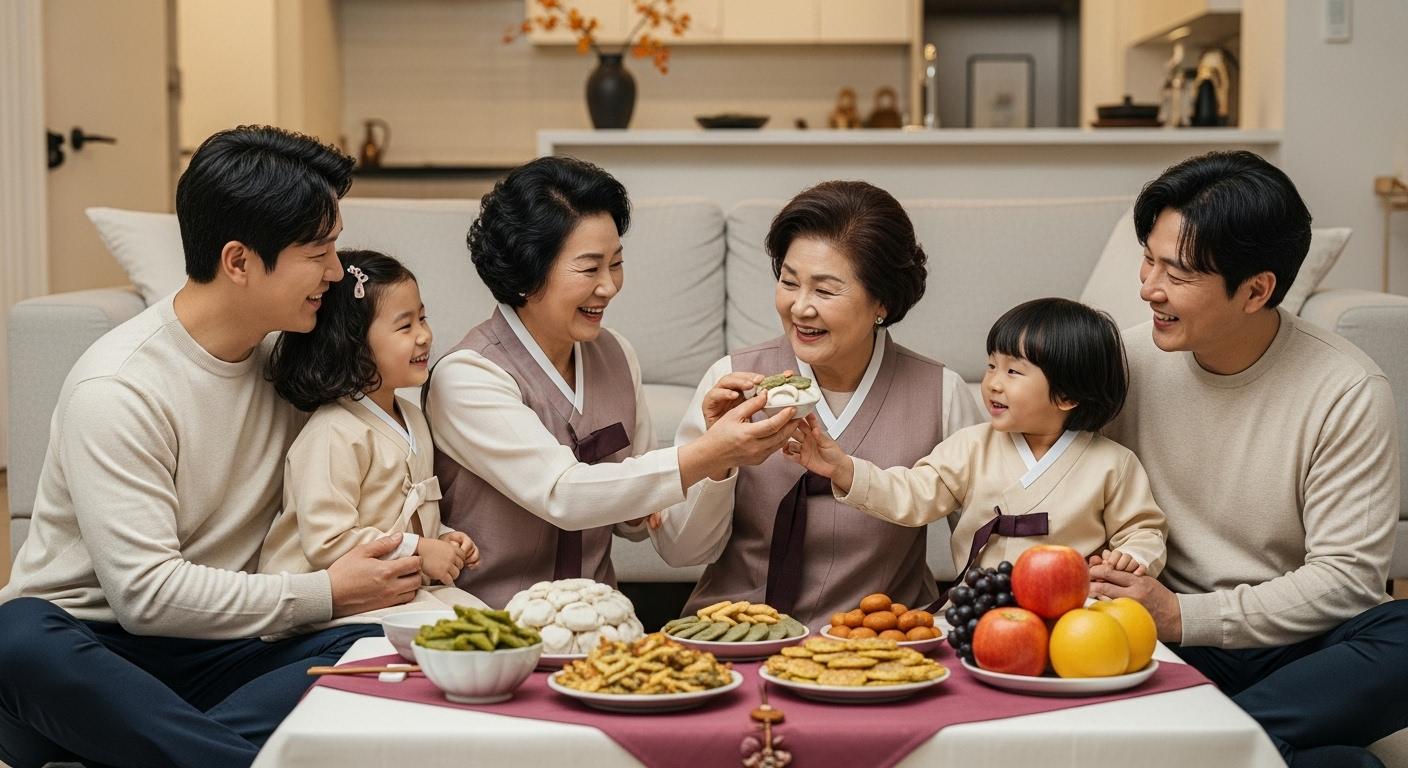 추석 끝나고 인사말