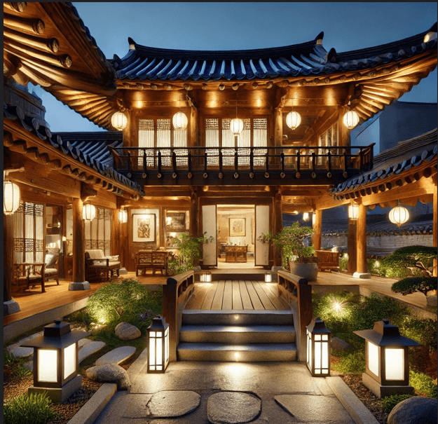 한국 전통 한옥 관련 사진