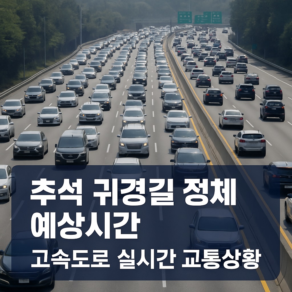 귀경길 정체 예상시간