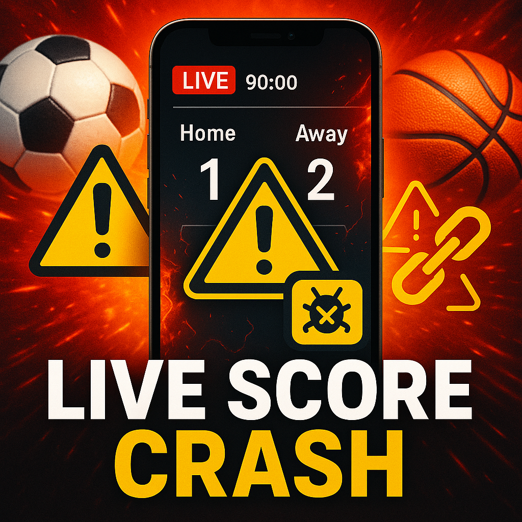 라이브스코어 튕김 현상 원인