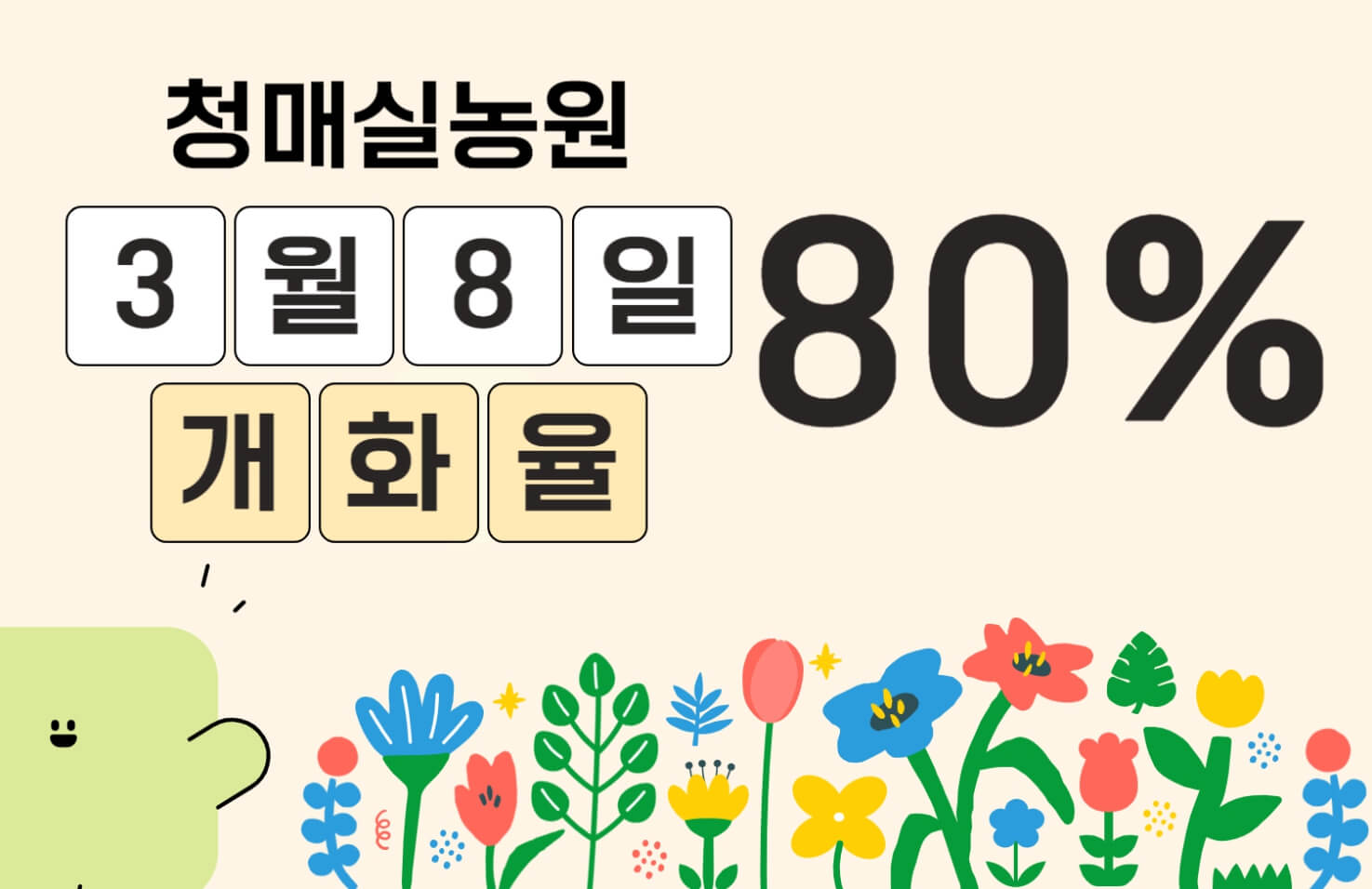 2024 광양 매화축제 개화시기