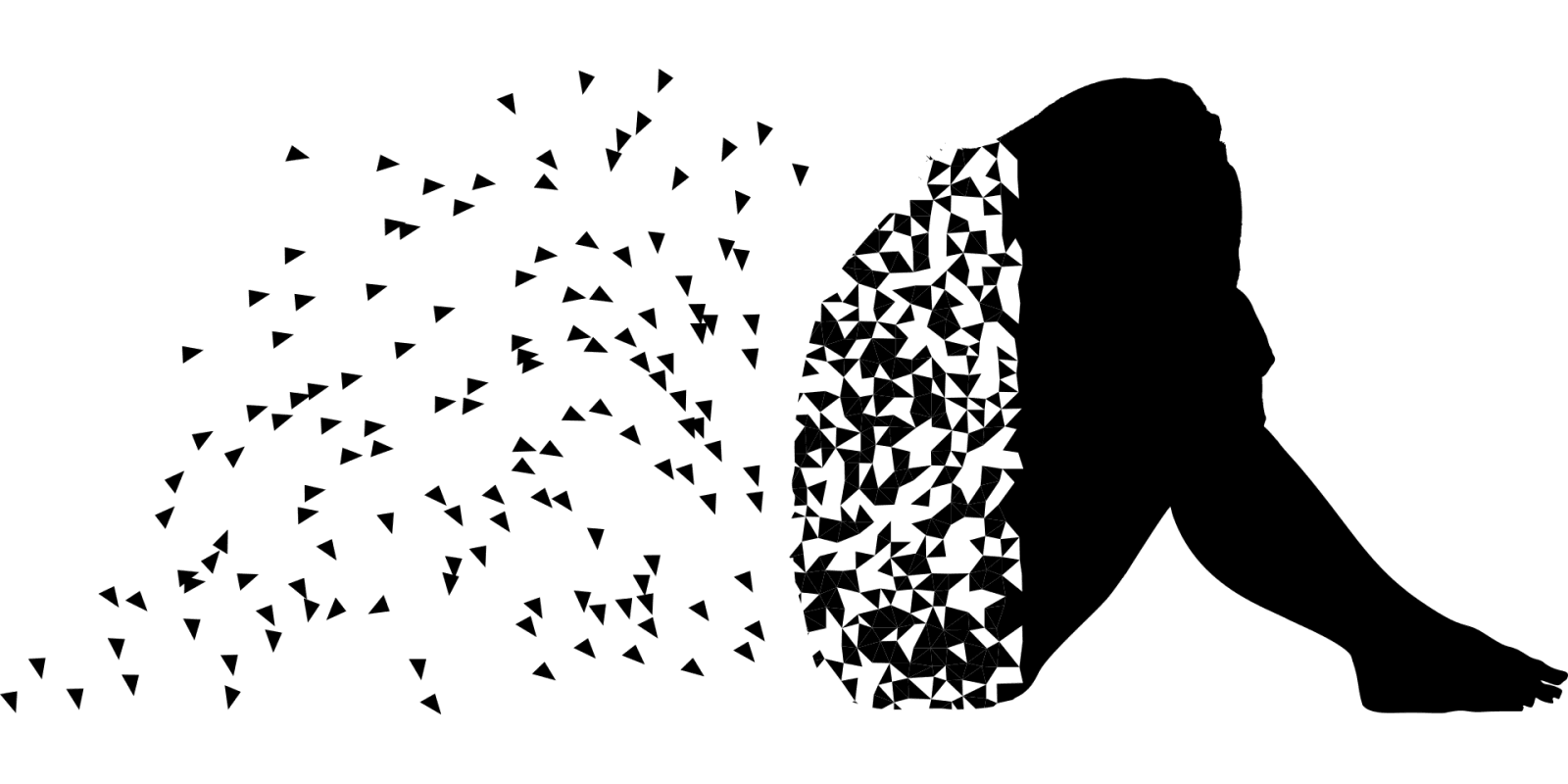 우울증 일러스트