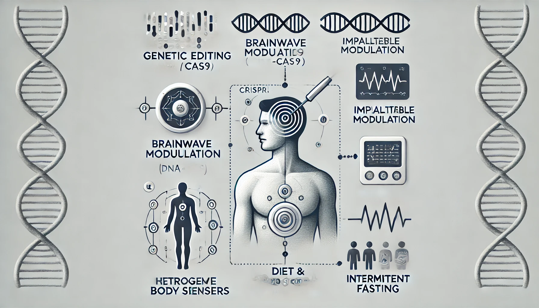 바이오 해킹 (Biohacking) 신체의 한계를 넘어서다 - 바이오 해킹의 주요 기술과 방법