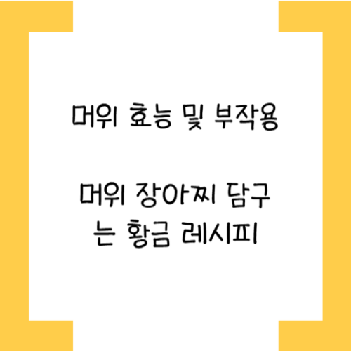 머위 효능 썸네일