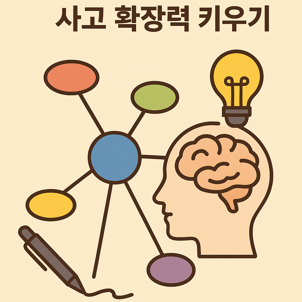 마인드맵으로 사고 확장력 키우기