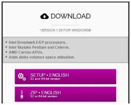 cpu 온도 측정 프로그램