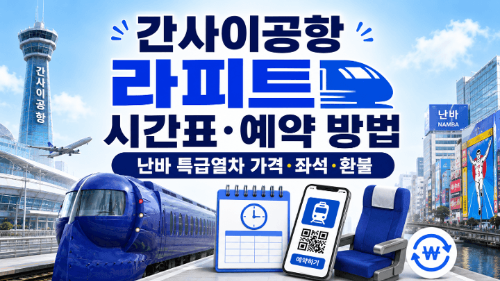 오사카-교통패스-비교-주유패스-간사이-레일웨이-패스-메트로-패스-e패스-라피트