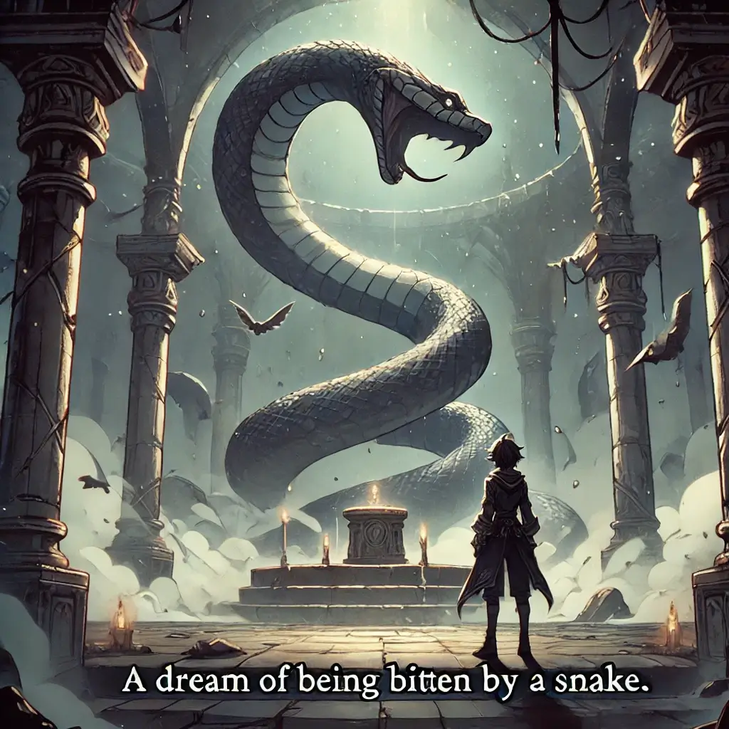 뱀한테 물리는 꿈