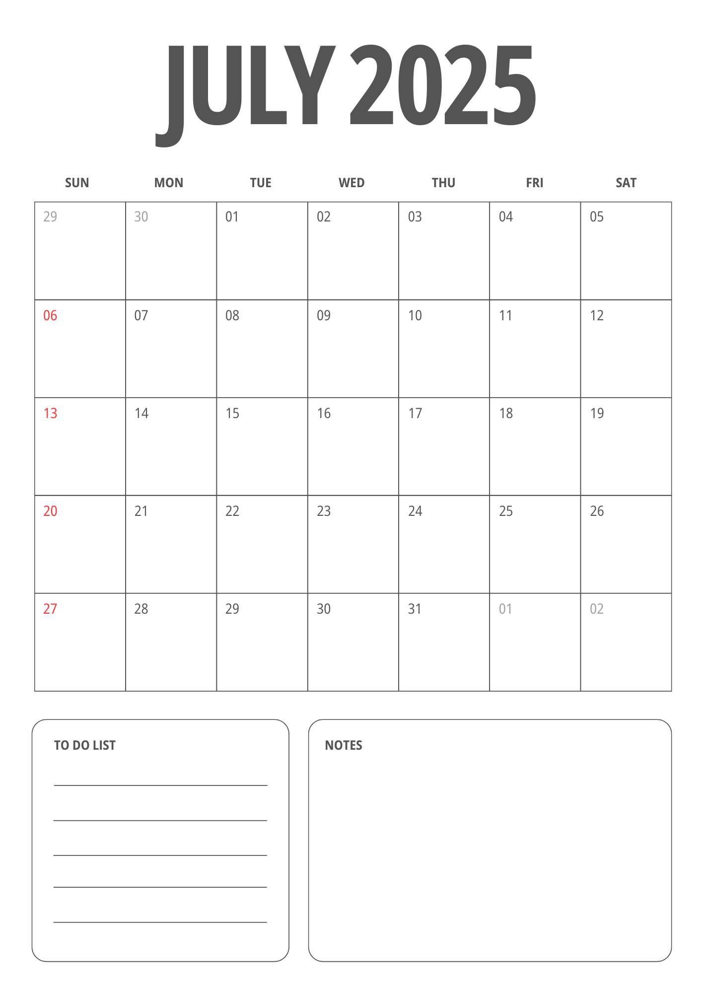 2025년 7월 달력 프린트 배경화면 무료 다운로드 PC 모바일 바탕화면 플래너 출력15