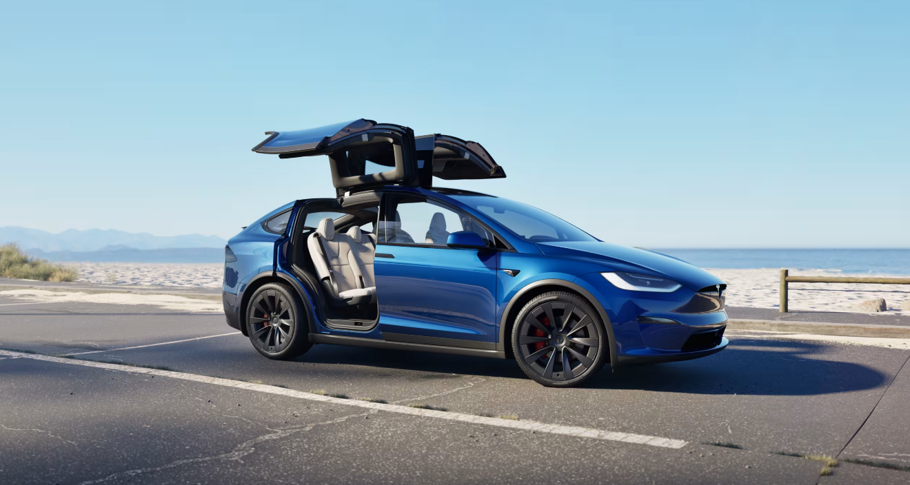 테슬라 모델X 팔콘윙