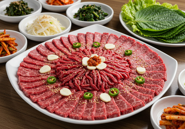 한우 생고기 부위별 특징