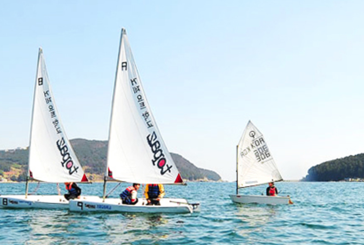 거제 해양레포츠센터 딩기요트