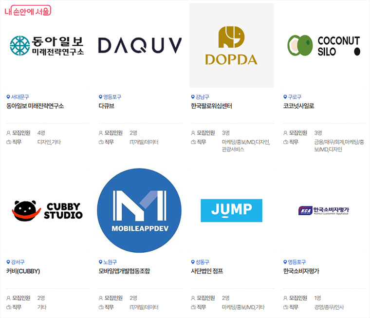 2025 서울 청년 예비인턴 신청