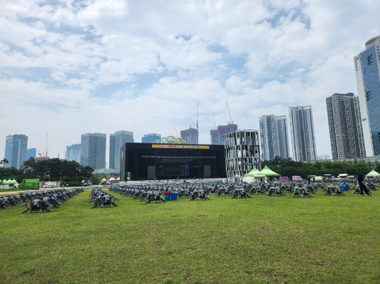 송도달빛축제공원 전경