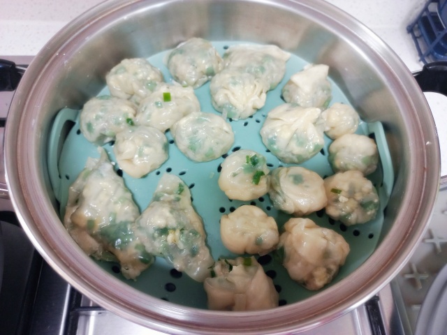 야채만두 만들기 면포없이 두부짜기