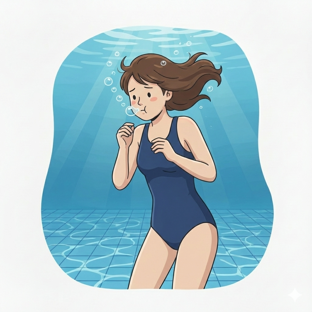 숨을 1분 이상 참기 힘든 이유: 산소 부족이 아니라 '이것' 때문이다 (호흡 중추의 비밀)