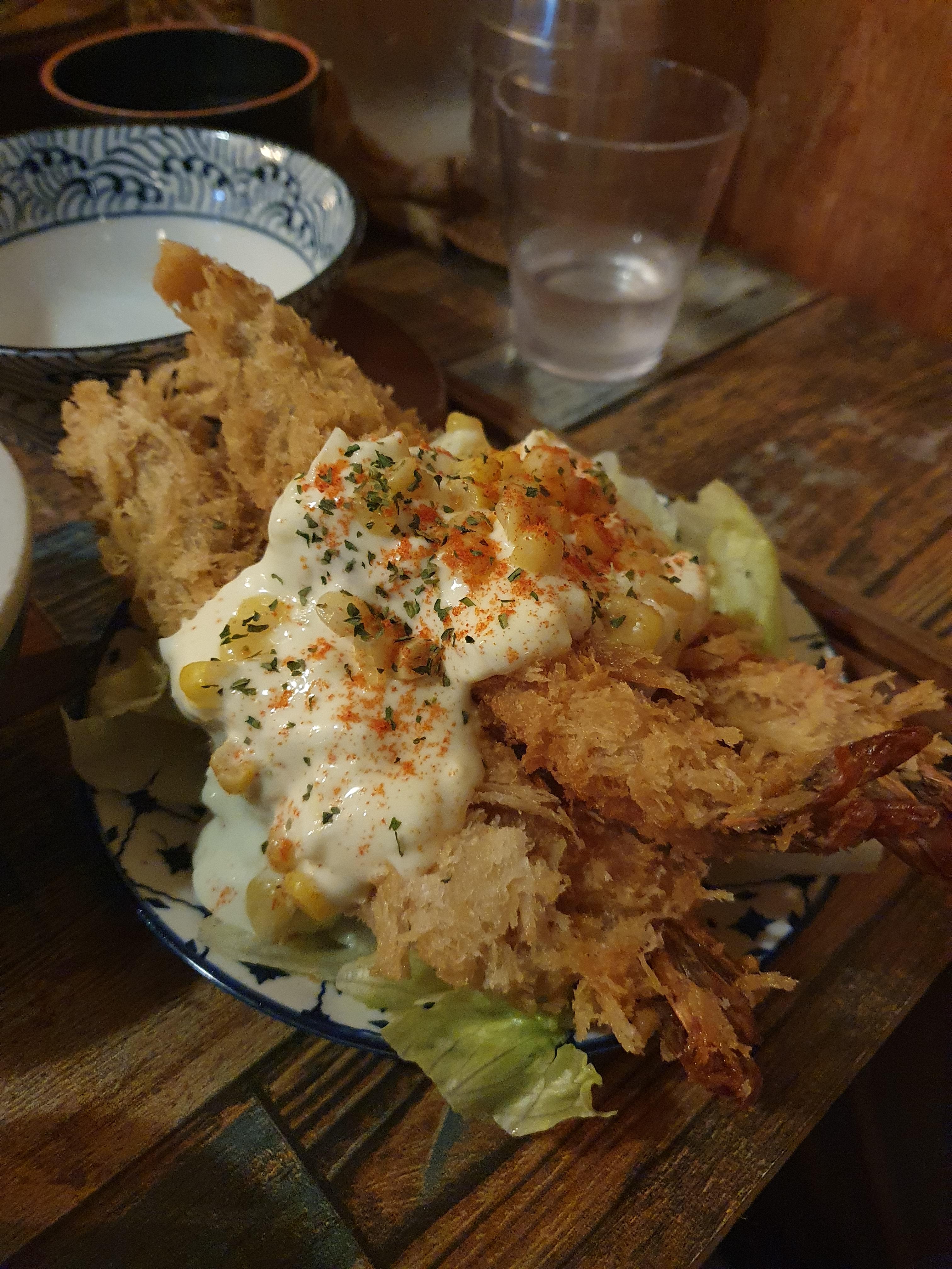 대전 갈마동 맛집 밥한톨 새우튀김