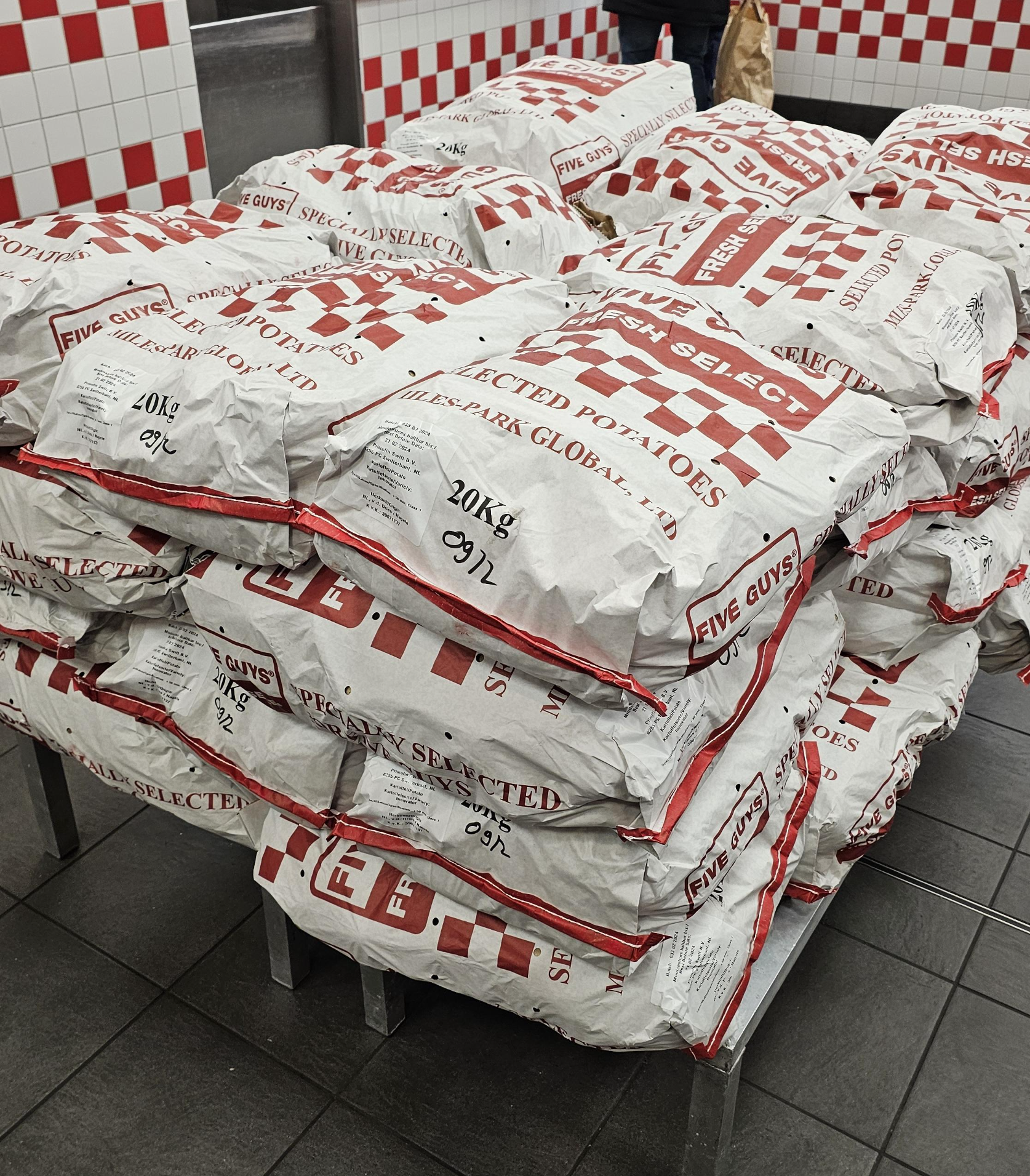 파이브가이즈 독일 베를린 가격